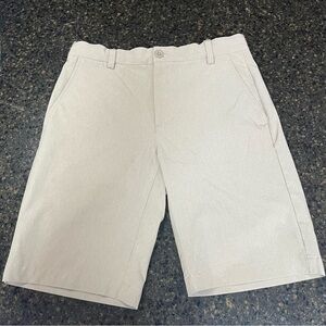 Vineyard Vines Khaki Tan Flat Front Sport School Uniform Casual Dress Shorts Boy